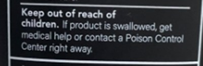 Keep Out Of Reach Of Children Section (Keep Out Of Reach Of Children Section)